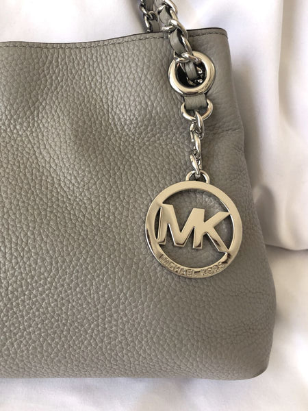 MICHAEL Michael Kors Gray Leather Bag