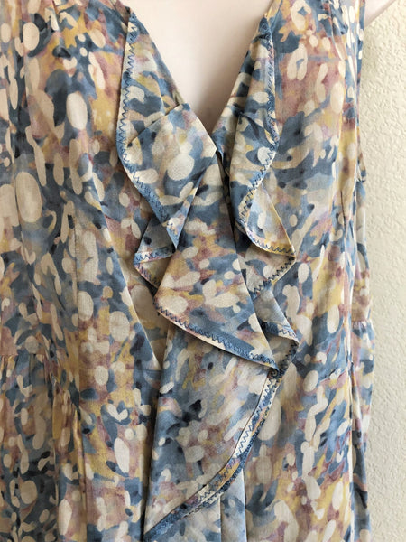 edme & esyllte Anthropologie Size 6 Watercolor Top