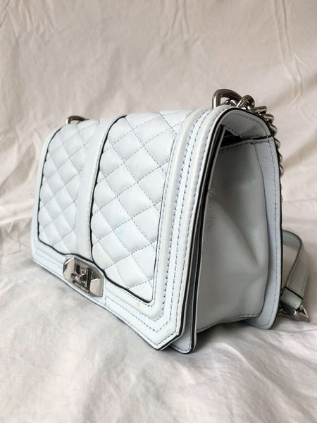 Rebecca Minkoff Light Blue Love Cross Body