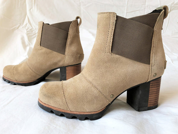 Sorel Size 7 Beige Suede Bootie