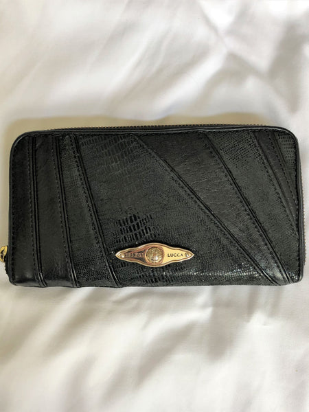 Elliott Lucca Black Leather Wallet