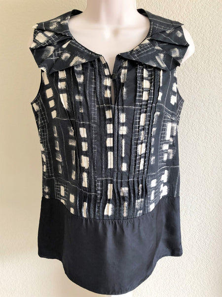 Hache SMALL Black and White Top