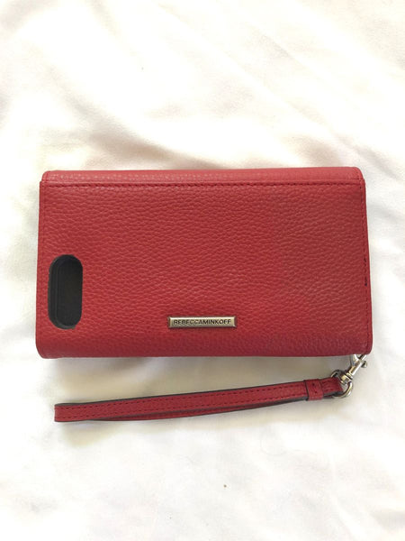 Rebecca Minkoff Love Lock Red Leather iPhone 10 Case