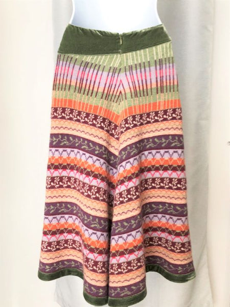 ETRO Authentic SMALL Knit Boho Print Skirt