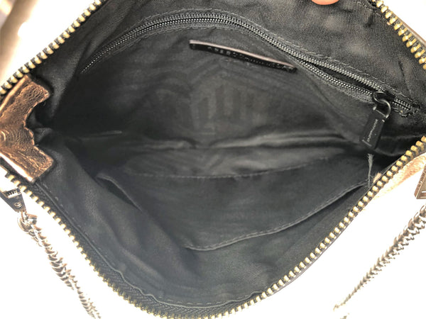 Rebecca Minkoff Rose Gold Metallic Cross Body