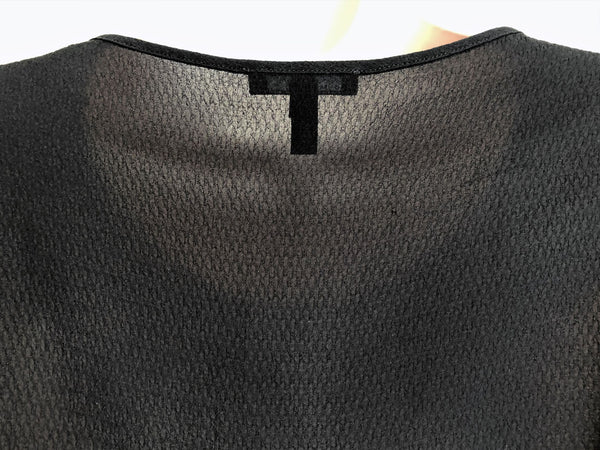 ESCADA LARGE Black Silk Tank Top