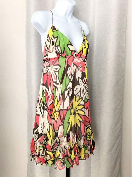 Milly Size 12 Silk Floral Sundress