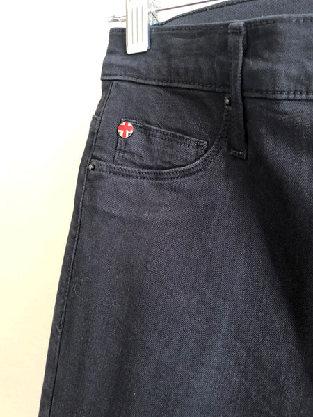 Hudson Size 6 Barbara Black Skinny Jeans - CLEARANCE