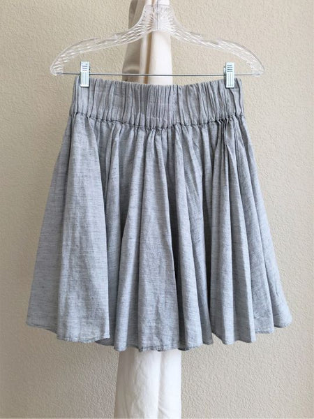 Ulla Johnson Size 4 Gray Swing Skirt