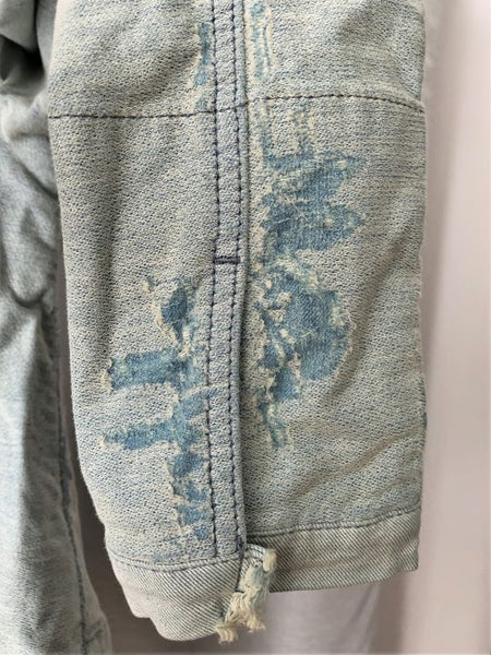 Maison Scotch SMALL Distressed Denim Jacket