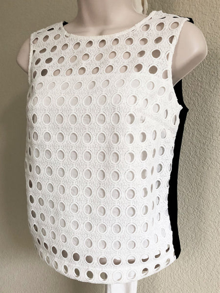 Bailey44 Size XS White Circles Tank Top