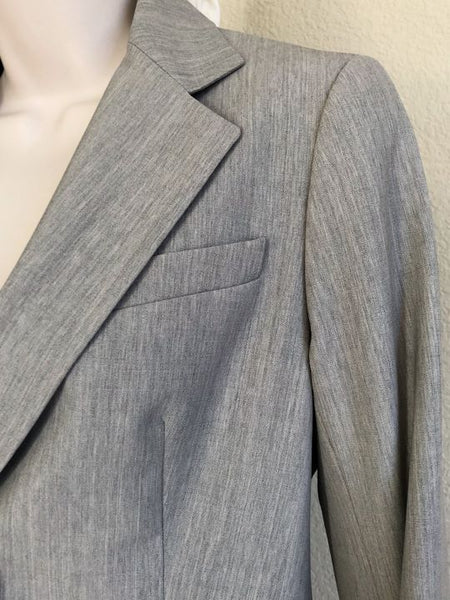 Theory Size 4 Rory Gray Wool Blazer