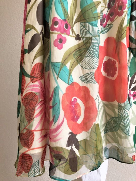 Beth Bowley Anthropologie Size 6 Floral Dress
