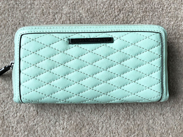 Rebecca Minkoff Seafoam Green Ava Wallet