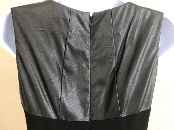 Phoebe Couture Size 2 Black and Rust Dress