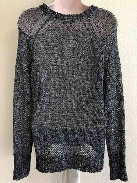 IRO Size Medium Madda Metallic Sweater