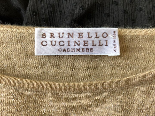 Brunello Cucinelli Size XS Glitter Cashmere Sweater - $1,100 RETAIL