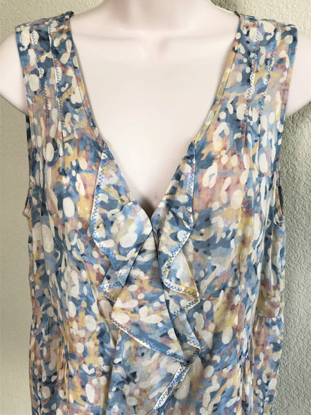 edme & esyllte Anthropologie Size 6 Watercolor Top