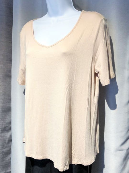 Reiss LARGE Blush Short Sleeve Top