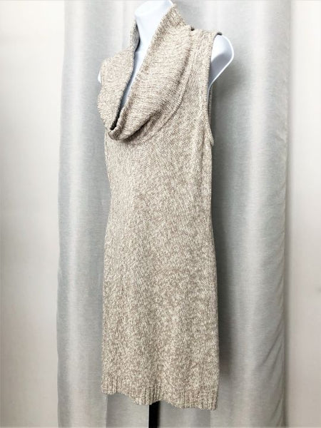 Magaschoni LARGE Beige Sparkle Knit Dress - CLEARANCE