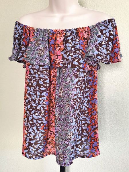 Maeve Anthropologie NEW Size Medium Floral Top