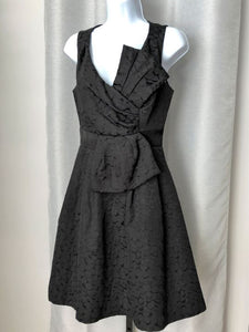 Max and Cleo Size 4 Black Dress