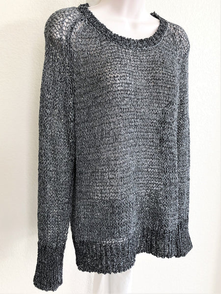 IRO Size Medium Madda Metallic Sweater