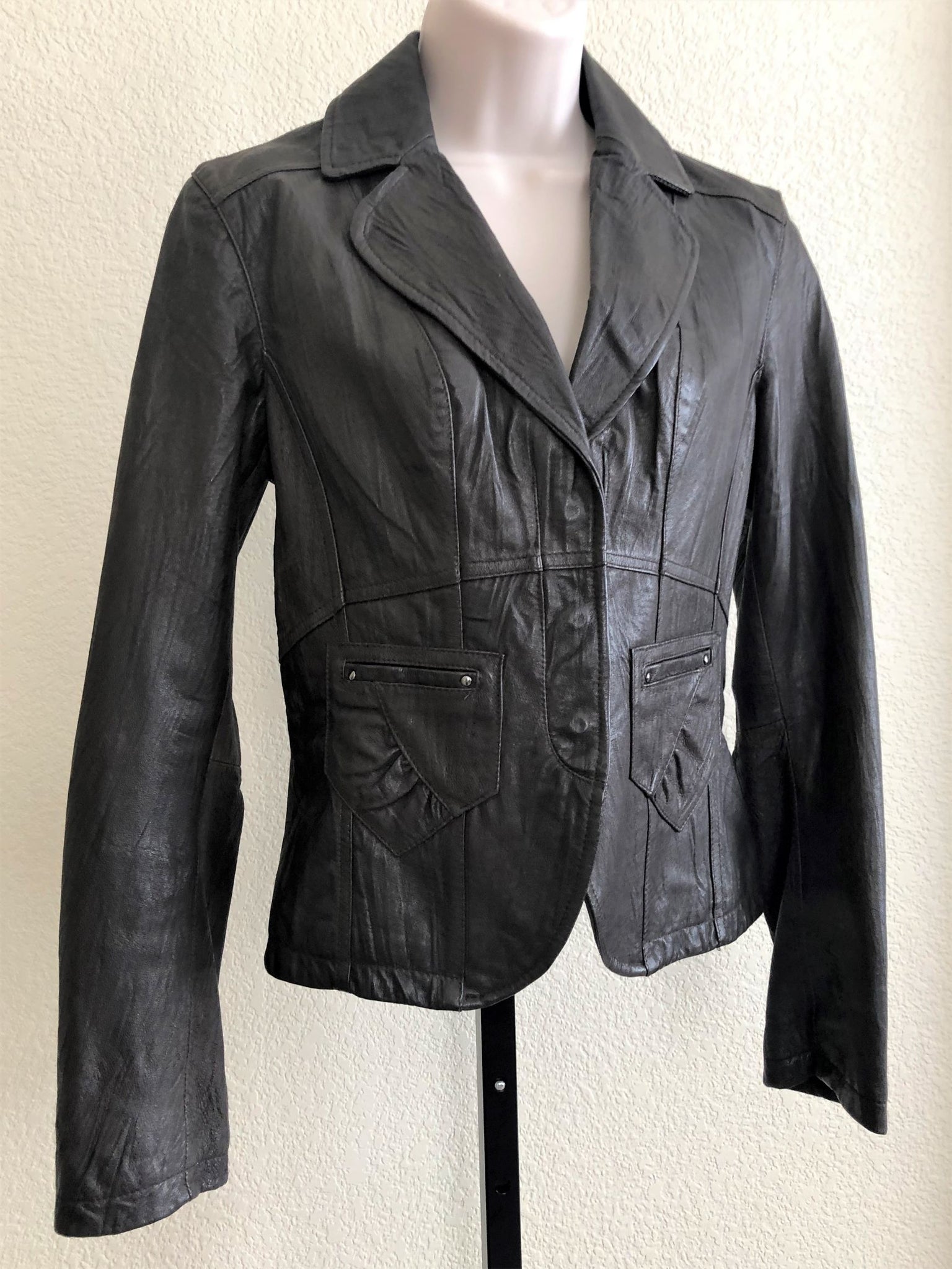 Prague Size SMALL Leather Jacket