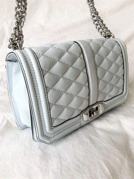 Rebecca Minkoff Light Blue Love Cross Body