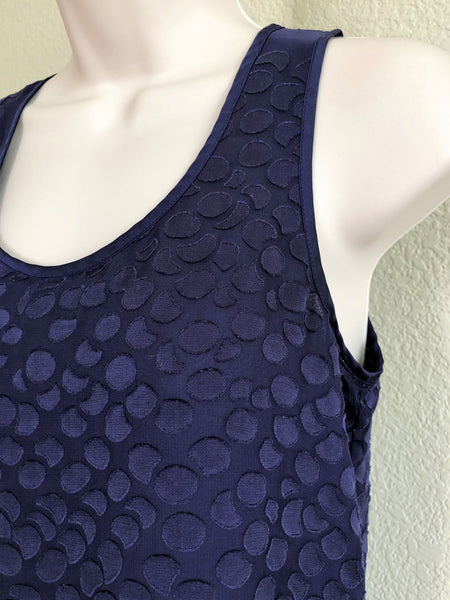 Armani Exchange Size XS Navy Textured Top