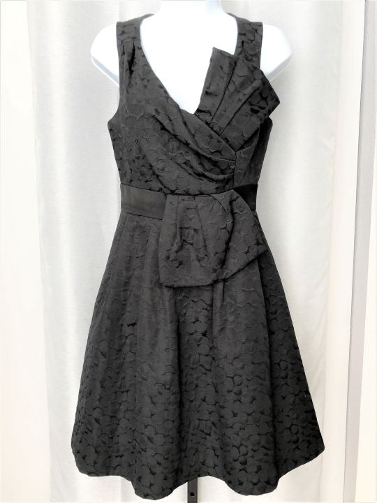 blue dress for baby girl Max and Cleo Sz 4 Black Fit & Flare Sleeveless Dress Black / 4