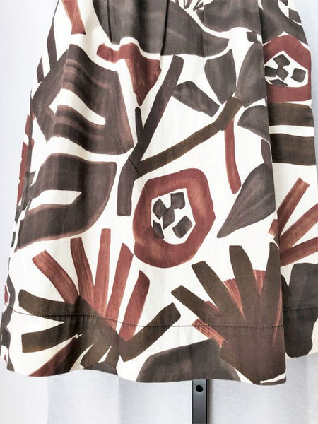 MaxMara Weekend LARGE Brown African Dress