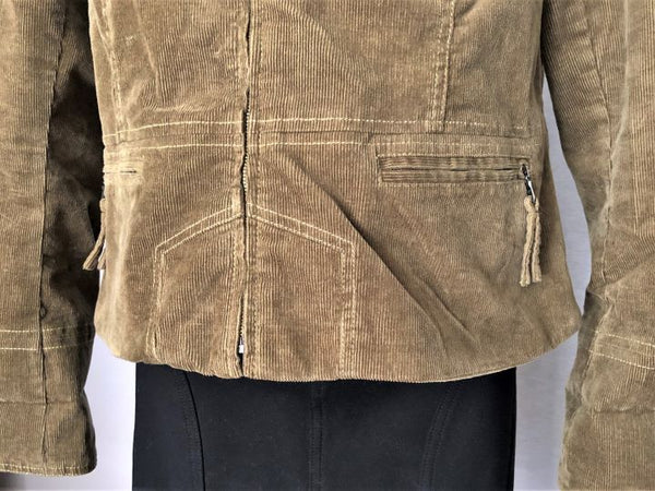 Sundance LARGE Verve Brown Corduroy Jacket