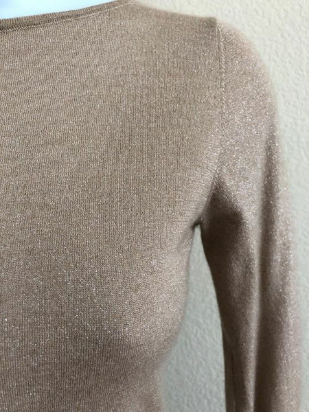 Brunello Cucinelli Size XS Glitter Cashmere Sweater - RETAILED AT $1,100