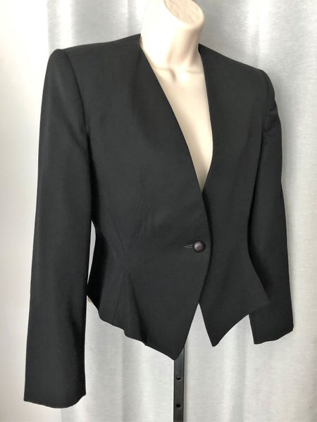 Christian Dior Authentic Size 12 Vintage Black Blazer