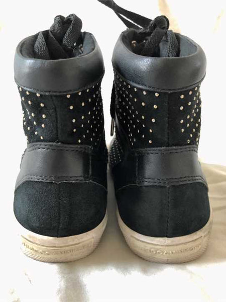 Rebecca Minkoff Size 6.5 Black Studded Sneakers - CLEARANCE