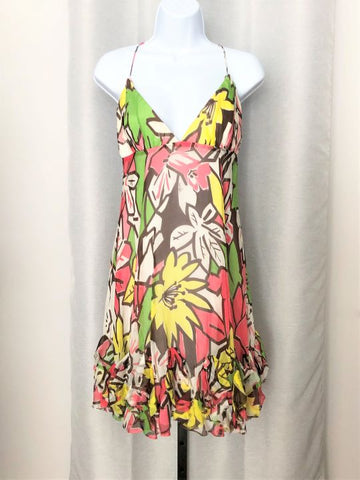 Milly Size 12 Silk Floral Sundress