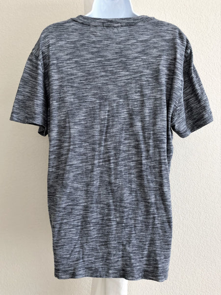 Theory Size XL Gray Short Sleeve Tee