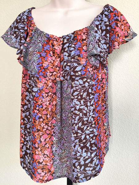 Maeve Anthropologie NEW Size Medium Floral Top