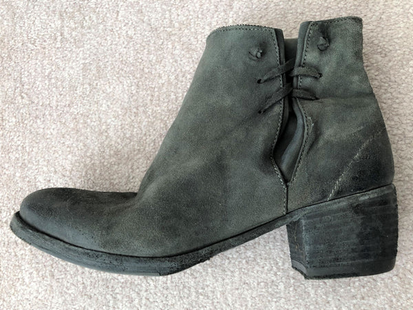 Gidigio Size 6 Gray Green Booties