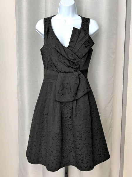 Max and Cleo Size 4 Black Dress