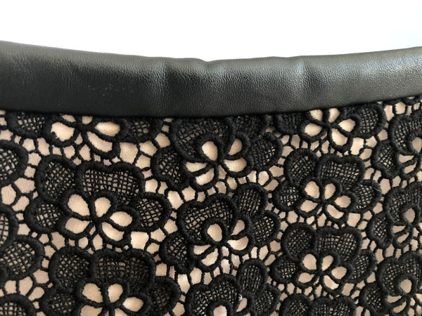 Diane von Furstenberg Size 0 Black Lace Skirt