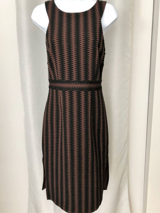 Maeve Anthropologie SMALL Brown Black Tribal Dress - CLEARANCE