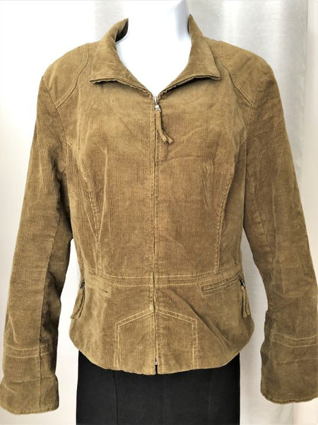 Sundance LARGE Verve Brown Corduroy Jacket