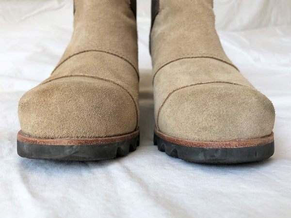 Sorel Size 7 Beige Suede Bootie