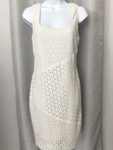 Yoana Baraschi Size 6 White Lace Dress