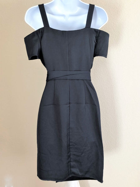 AllSaints Size 2 Cadia - NEW - Gray Cold Shoulder Dress