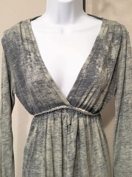 Anama Anthropologie MEDIUM Blue Dress