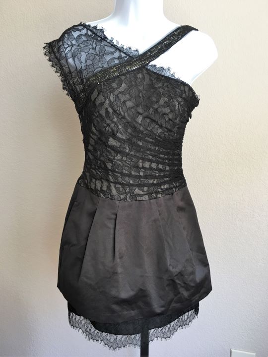 BCBGMaxazria Size 2 - NEW - Black Cocktail Dress