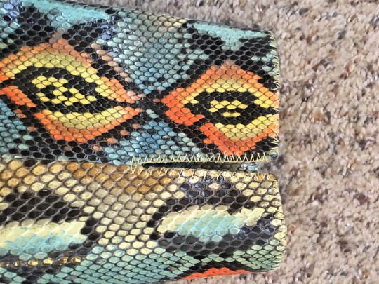 CHANEL Authentic SMALL Vintage Runway Python Blazer - RARE